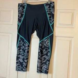 Under Armour Heatgear Compression Leggings Capri‎ Pants 2XL
